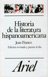 HISTORIA DE LA LITERATURA HISPANOAMERICANA