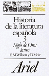 HISTORIA DE LA LITERATURA ESPA�OLA VOL 3 SIGLO DE