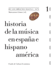 HISTORIA DE LA MUSICA EN ESPA�A E HISPANOAMERICA VOL 1 DE LOS ORIGENES HASTA C 1470 VOL 1