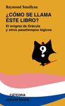 �COMO SE LLAMA ESTE LIBRO?