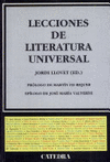 LECCIONES DE LITERATURA UNIVERSAL