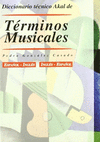DICC TERMINOS MUSICALES ESP-ING