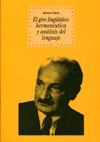 GIRO LINGUISTICO HERMENEUTICA Y ANALISIS DEL LENGUAJE