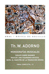 OC ADORNO 13 MONOGRAFIAS MUSICALES