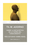 OC ADORNO 05 SOBRE METACRITICA DE TEORIA DEL CONOCIMIENTO