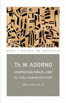 OC ADORNO 15 COMPOSICION PARA CINE / FIEL CORREPETIDOR