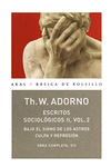 OC ADORNO 09 ESCRITOS SOCIOLOGICOS II VOL 2