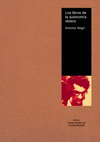 LIBROS DE LA AUTONOMIA OBRERA