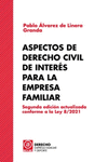 ASPECTOS DERECHO CIVIL 2 DE INTERES PARA EMPRESA FAMILIAR