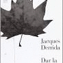 DAR LA MUERTE. JACQUES DERRIDA.