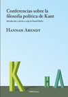 CONFERENCIAS SOBRE LA FILOSOF�A POL�TICA DE KANT