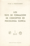 TESTS DE FORMAC DE CONCEPTOS DE PSICOL CLINICA, LO