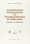 INTERPRETACION PSICOANALITICA DEL PSICODIAGNOSTICO DE RORSCH