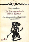 UN ENCANTAMIENTO QUE SE ROMPE