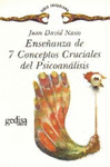 ENSE�ANZA DE 7 CONCEPTOS CRUCIALES DEL PSICOANALISIS