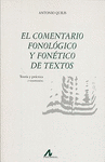 COMENTARIO FONOLOGICO Y FONETICO DE TEXT
