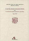 CATALOGO COLECTIVO DEL PATRIMONIO BIBLIO