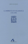 IMPRENTA EN SALAMANCA (1501-1600) 3 TOMO