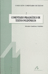COMENTARIO PRAGMATICO DE TEXTOS POLIFONICO