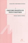 COMENTARIO PRAGMATICO DE TEXTOS PUBLICITARIOS