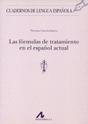 FORMULAS DE TRATAMIENTO EN EL ESPA�OL AC