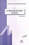 COMENTARIO FILOLOGICO DE TEXTOS EL
