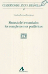 SINTAXIS DEL ENUNCIADO: LOS COMPLEMENTOS