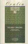 DISCURSO Y ORALIDAD ANEJOS 3 (2 VOLS )