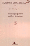 ESTRATEGIAS PARA EL ANALISIS SINTACTICO