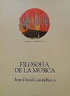 FILOSOFIA DE LA MUSICA