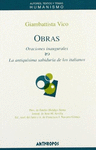 OBRAS I ORACIONES INAUGURALES LA ANTIQUISIMA SABIDURIA DE LOS ITALIANOS