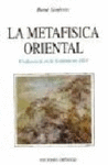 METAFISICA ORIENTAL, LA