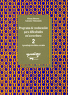 PROGRAMA DE REEDUCACI�N PARA DIFICULTADES DE LA ESCRITURA