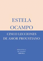 CINCO LECCIONES DE AMOR PROUSTIANO (BE