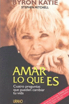 AMAR LO QUE ES