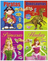 COLECCION PEGACOLOR. DINOSAURIOS