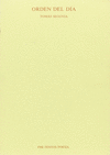 ORDEN DEL DIA