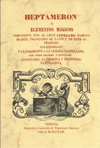 HEPTAMERON O ELEMENTOS MAGICOS