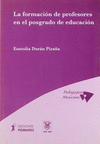 FORMACION DE PROFESORES EN EL POSGRADO DE EDUCACION