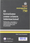 TERRORISMO COMO CRIMEN INTERNACIONAL