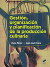 GESTION, ORGANIZACION Y PLANIFICACION DE LA PRODUCCION CULINARIA