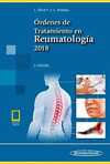 ORDENES DE TRATAMIENTO EN REUMATOLOGIA 2018 5AED INCLUYE EBOOK