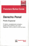 DERECHO PENAL PARTE ESPECIAL 3A EDICION