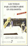 LECTURAS PARA ESTRENARSE EN FILOSOFIA
