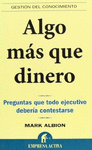 ALGO MAS QUE DINERO