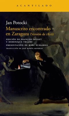 MANUSCRITO ENCONTRADO EN ZARAGOZA (VERSI