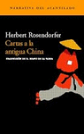 CARTAS A LA ANTIGUA CHINA