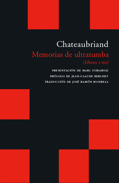 MEMORIAS DE ULTRATUMBA