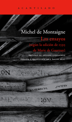 ENSAYOS LOS (SEGUN LA EDICION DE 1595 D