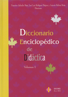 DICCIONARIO ENCICLOPEDICO DE DIDACTICA (